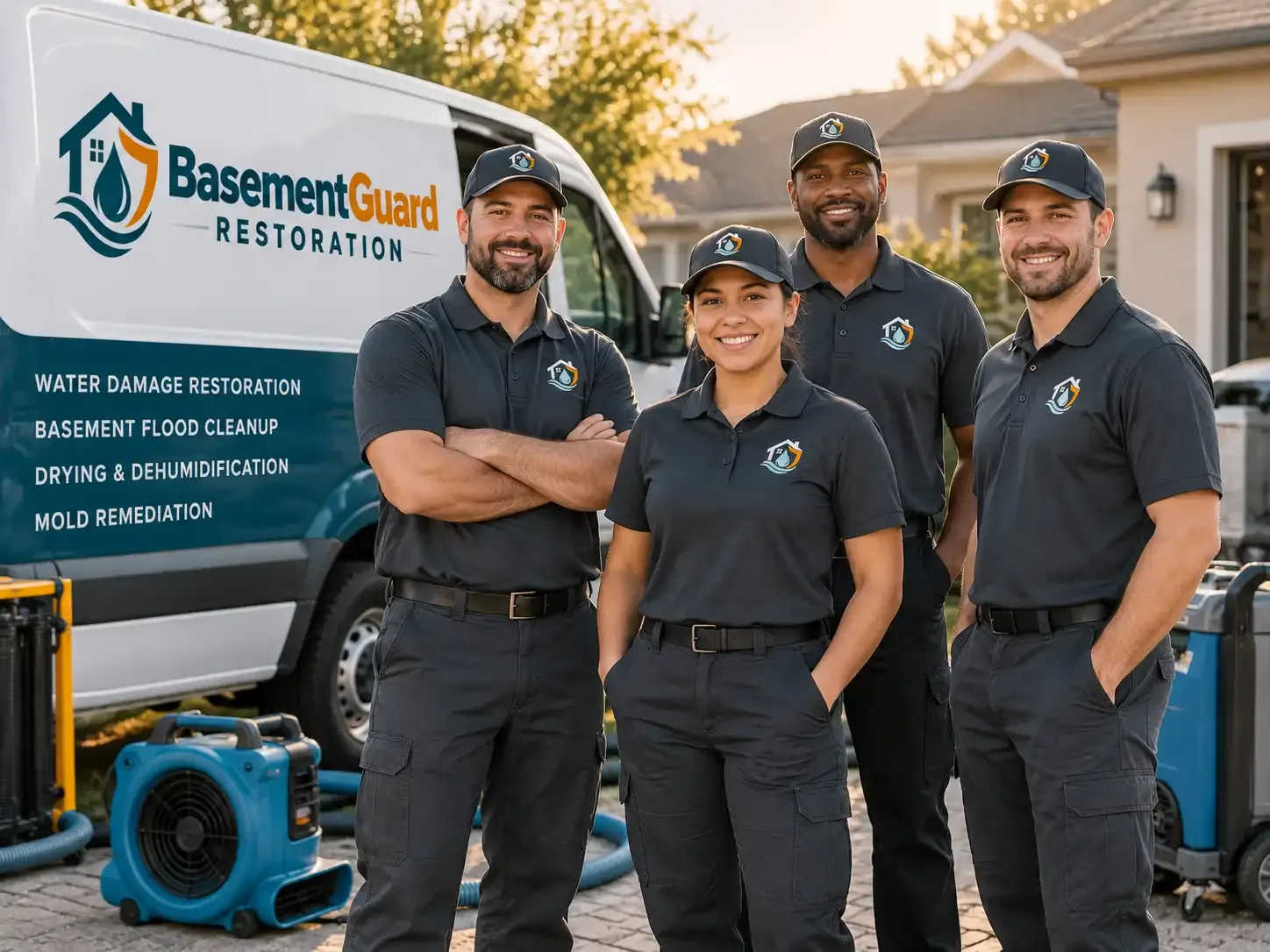 Basement Water Damage Restoration company in Bitely, MI